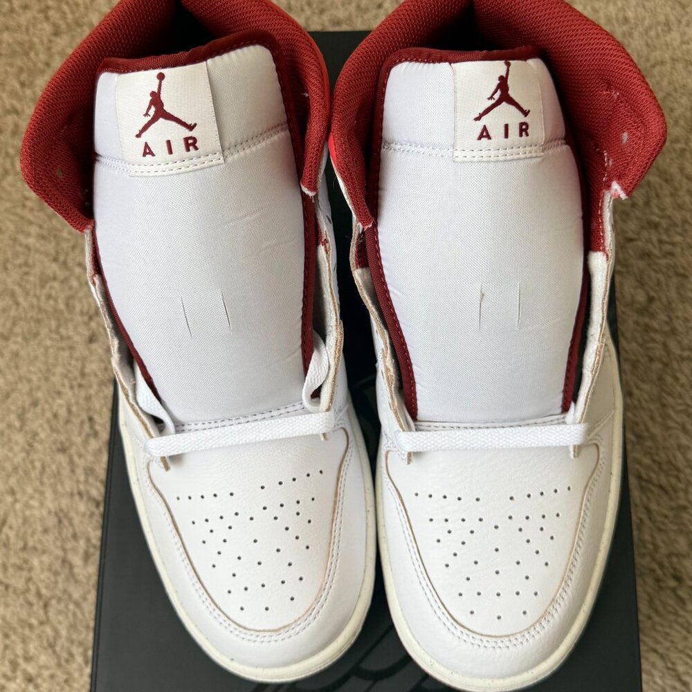 AIR JORDAN 1 MID SE "DUNE RED" - Picture 2 of 3